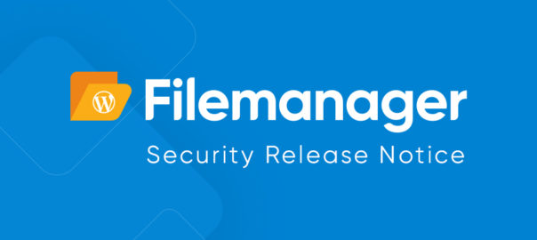 File Manager Security Release